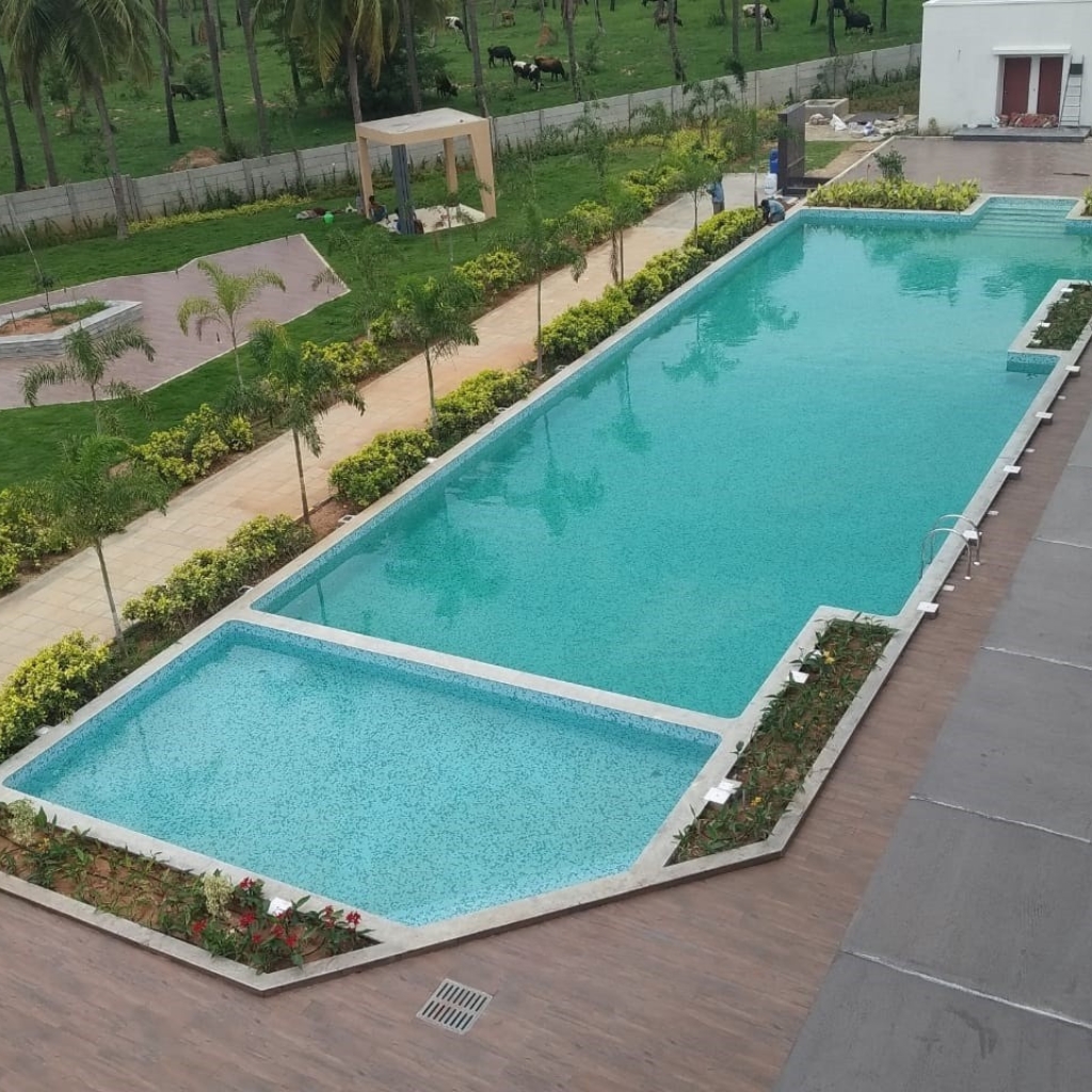Modern Geometric Pool